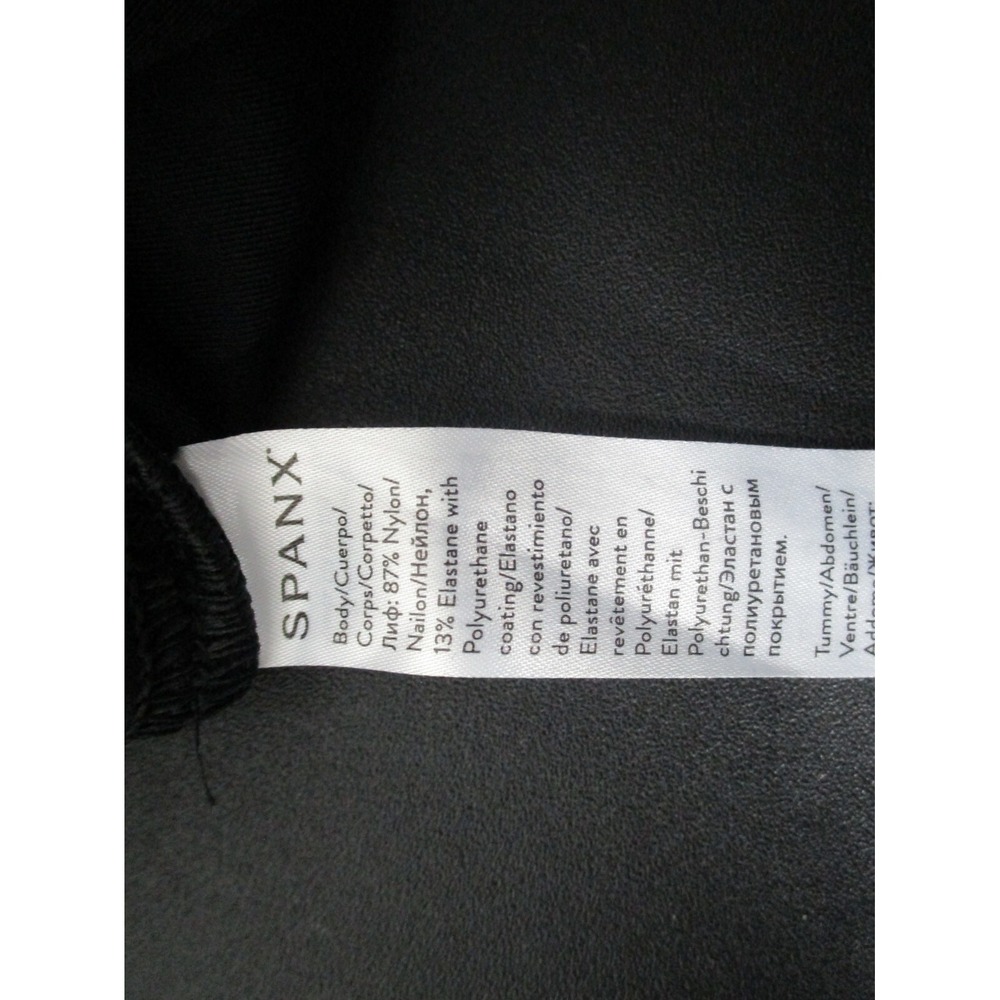 SPANX Mama Faux Leather Leggings Maternity XS Black - Picture 4 of 9